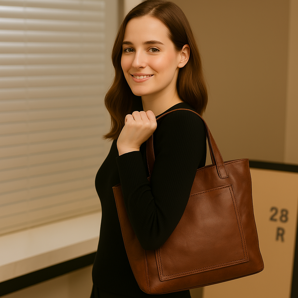 Lucien Moreau™ | Sac à main en tissu abstrait