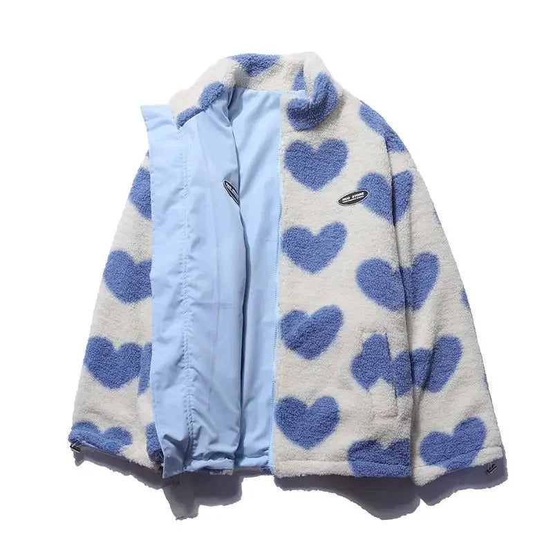 Catherine™ | Veste réversible à cœurs