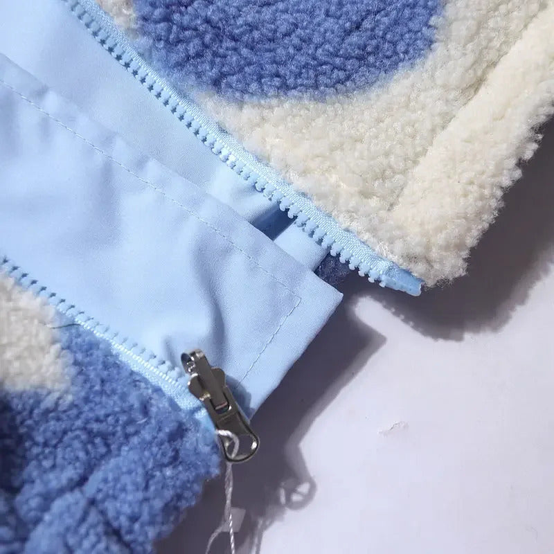 Catherine™ | Veste réversible à cœurs