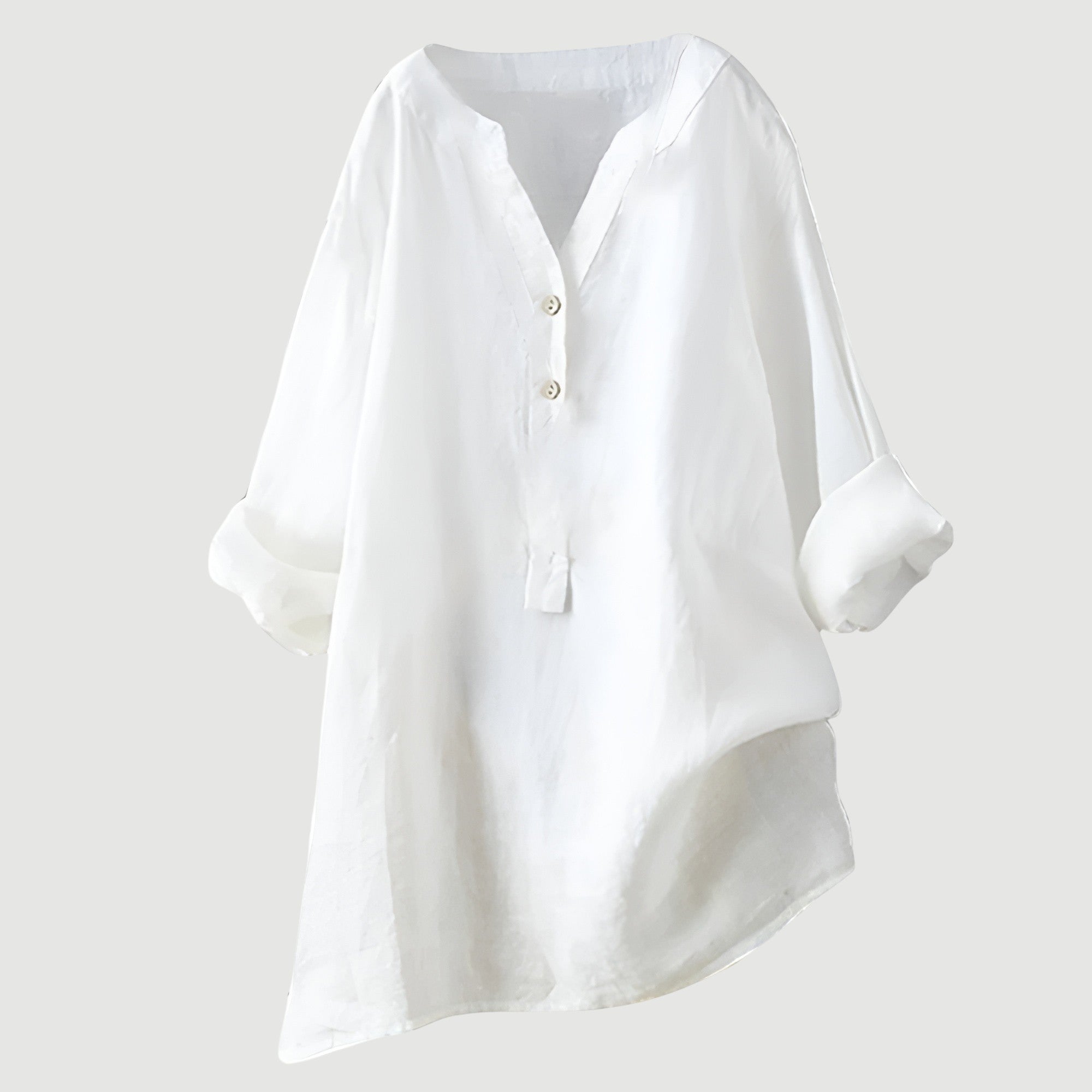Freja – Chemise en lin légère et confortable avec boutons
