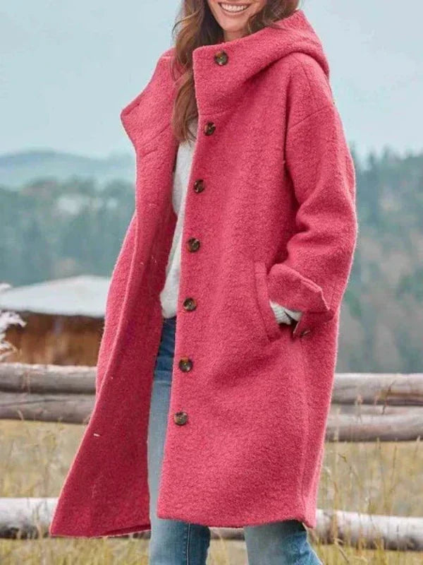 Amelie - Manteau d'hiver long et élégant