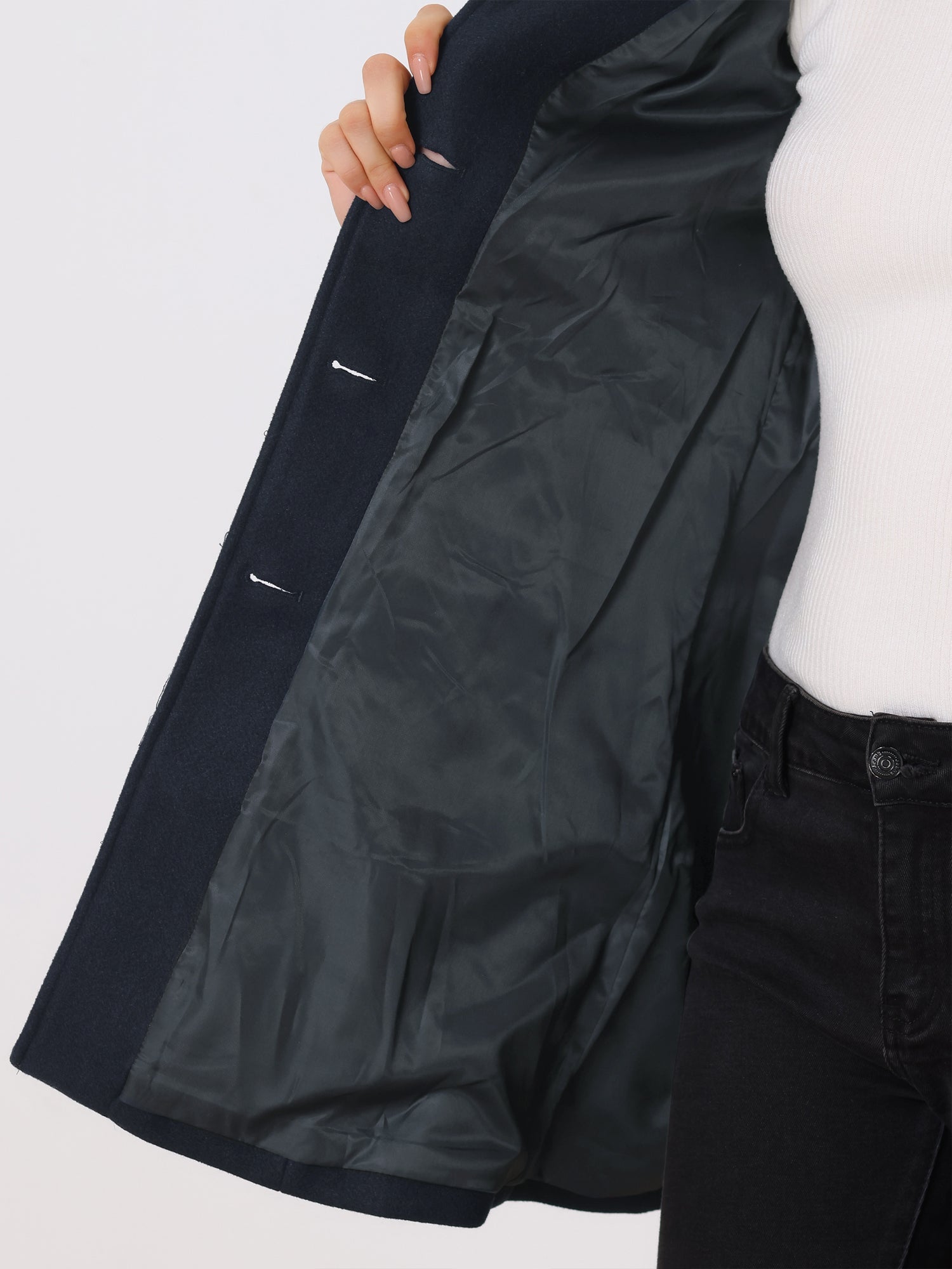 Marenne | Manteau d'Hiver à Boutonnage Simple