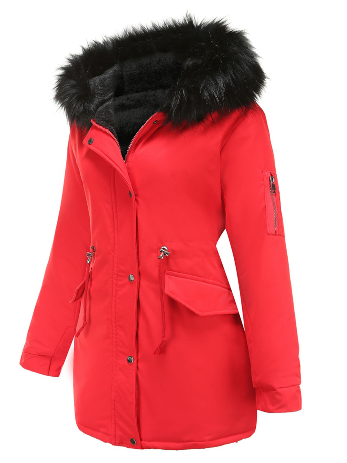 Arielle | Parka d'hiver avec doublure en fourrure douce