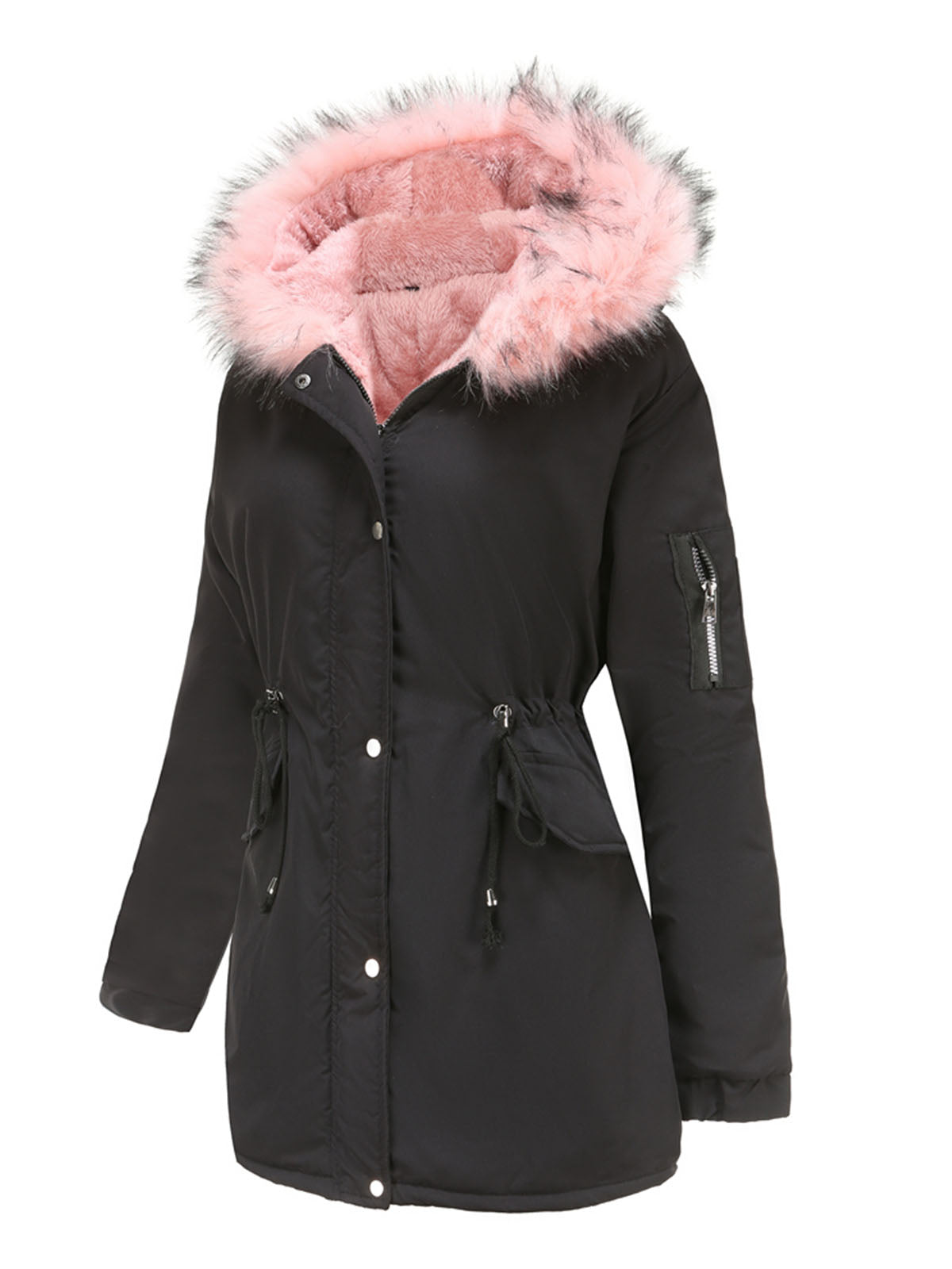 Arielle | Parka d'hiver avec doublure en fourrure douce