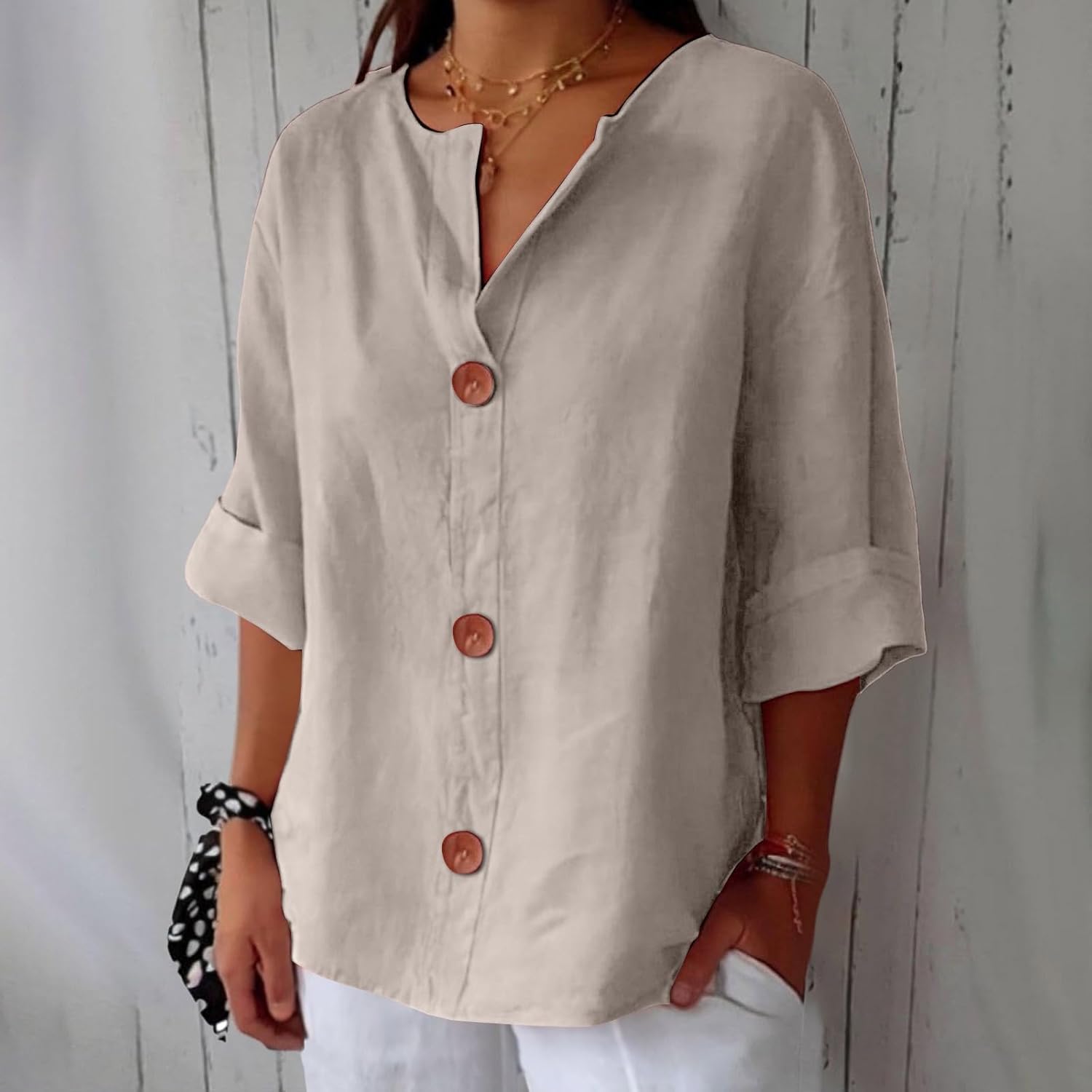 LM - Blouse en Lin Causal