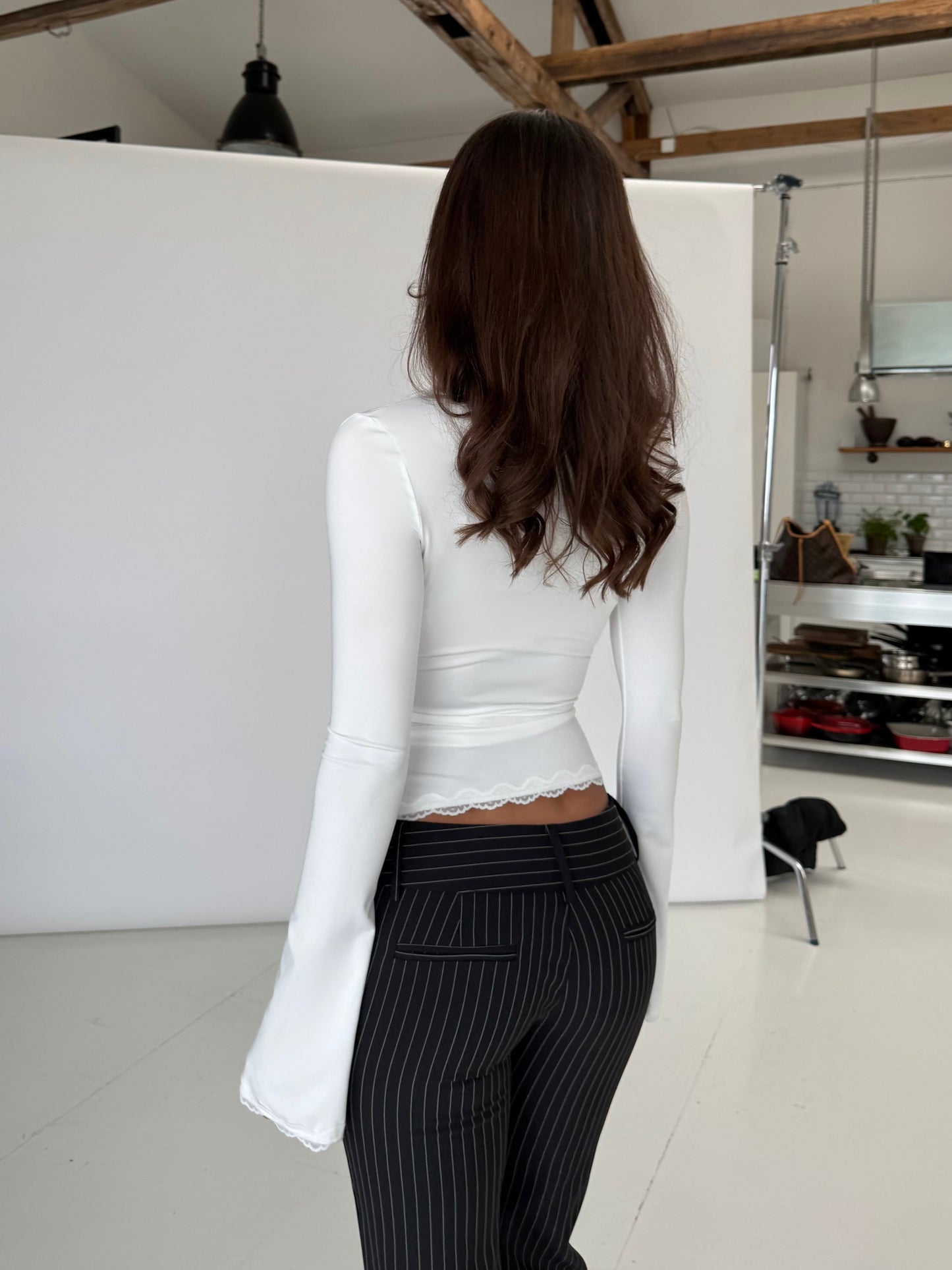 Haut basique ballerine | Blanc