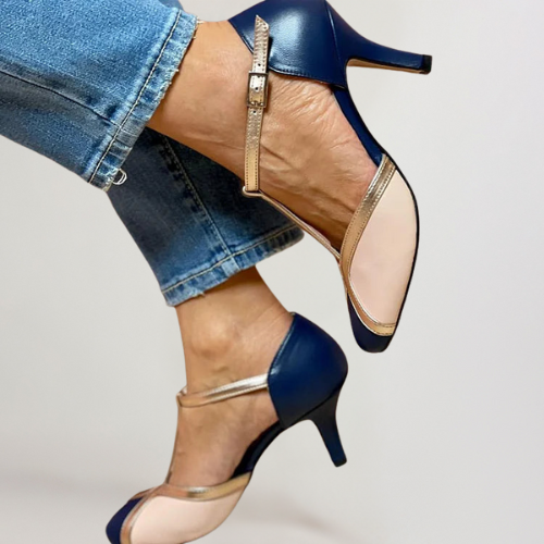 NOIRÉ | SANDALES T-STRAP CONFORTABLES