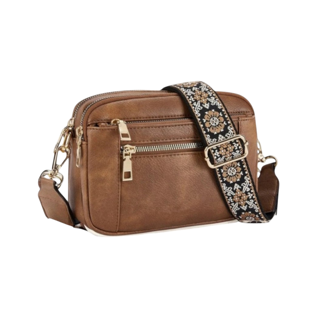Lucien Moreau™ - Sac à bandoulière en cuir élégant